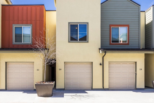6169 Park S Unit 20, Park City, UT 84098 - multi unit property with stucco siding, an attached garage, and board and batten siding