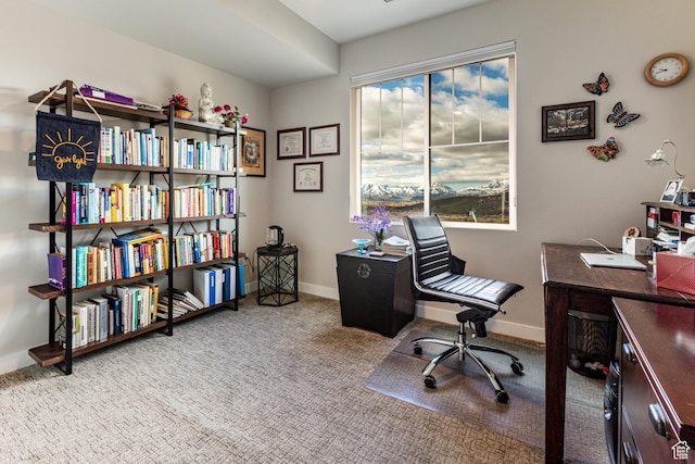 6065 N Westridge Rd, Heber City, UT 84032 - carpeted office space with baseboards