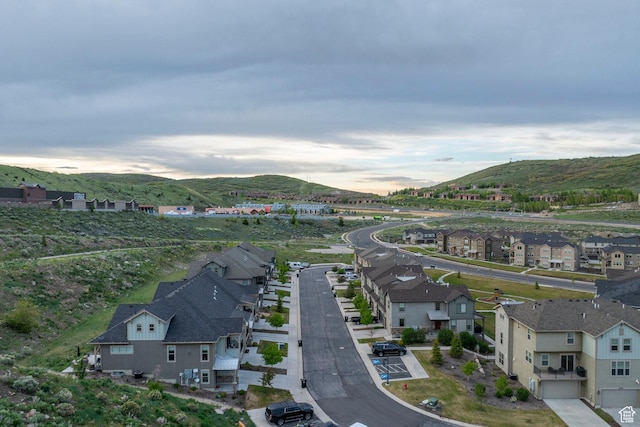 1089 W Cattail Ct, Kamas, UT 84036 - aerial perspective of suburban area with mountains