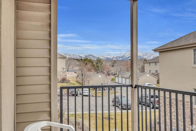 1598 Westbury Way Unit H, Lehi, UT 84043 - balcony featuring a mountain view and a residential view