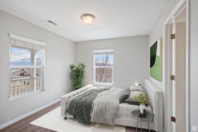 4988 W Currant Dr, South Jordan, UT 84009 - carpeted bedroom with baseboards and multiple windows