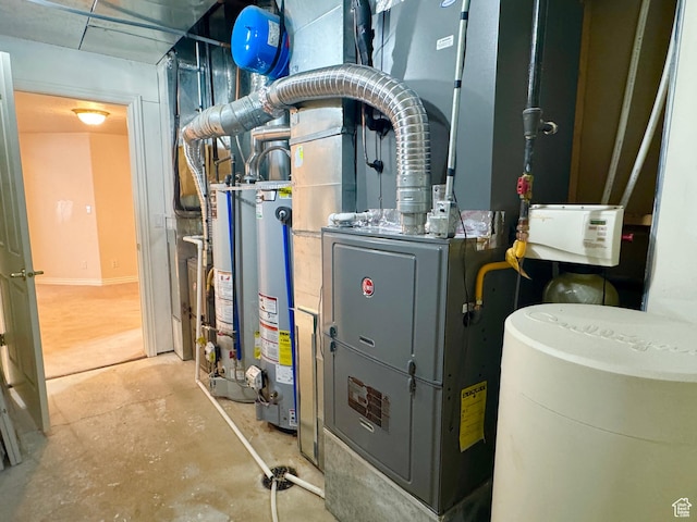 362 S Glen Cir, Fruit Heights, UT 84037 - utility room with water heater