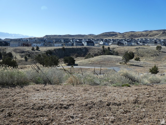 view of mountain feature