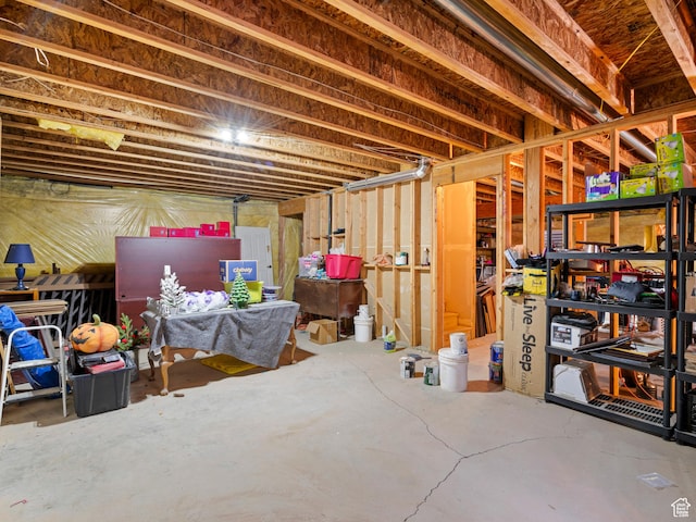 14526 Long Ridge Dr, Herriman, UT 84096 - view of unfinished basement