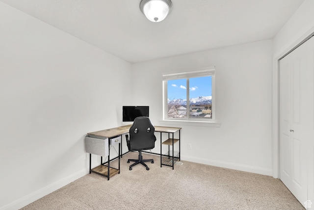 198 S 1130 E, Hyrum, UT 84319 - office area featuring carpet floors and baseboards