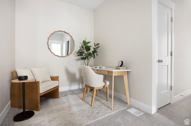 1562 E 3900 S Unit 107, Millcreek, UT 84124 - office area featuring light colored carpet and baseboards