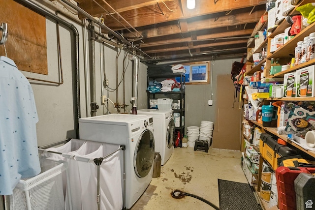 1311 E 29th St S, Ogden, UT 84403 - laundry room featuring washing machine and clothes dryer and laundry area