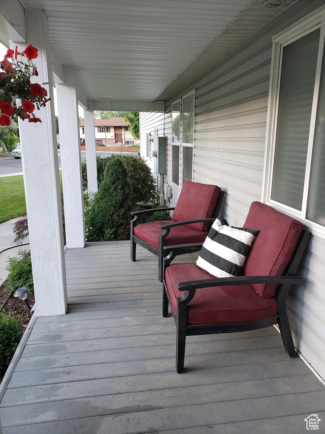 223 N 2520 W, Provo, UT 84601 - wooden terrace featuring a porch