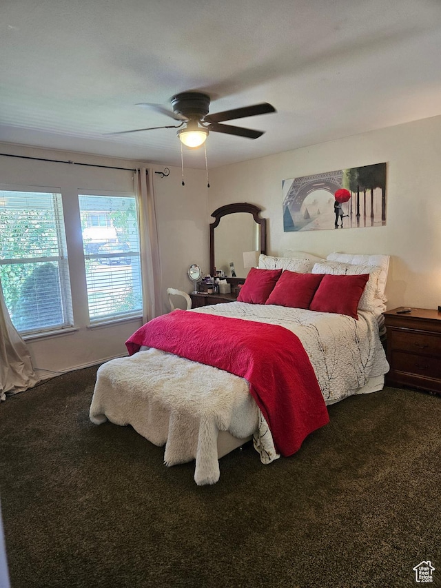 223 N 2520 W, Provo, UT 84601 - carpeted bedroom with ceiling fan