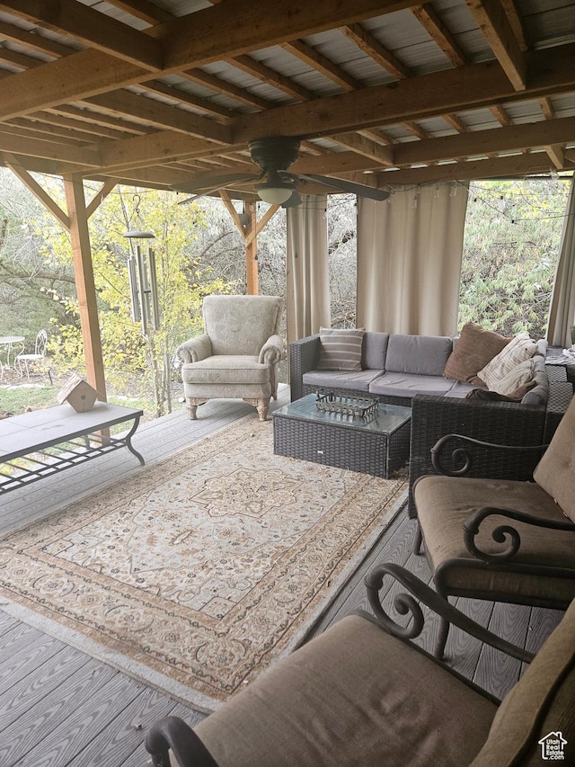 223 N 2520 W, Provo, UT 84601 - view of patio / terrace featuring an outdoor living space