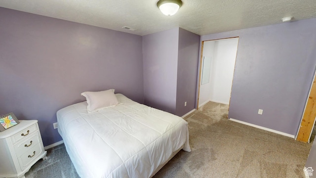 1451 W 925 S, Vernal, UT 84078 - carpeted bedroom featuring baseboards, visible vents, and a textured ceiling