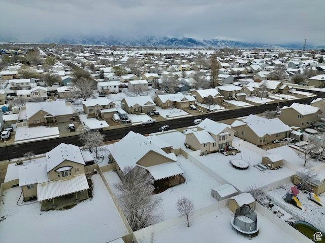 1519 N 2340 W, Clinton, UT 84015 - drone / aerial view featuring a residential view