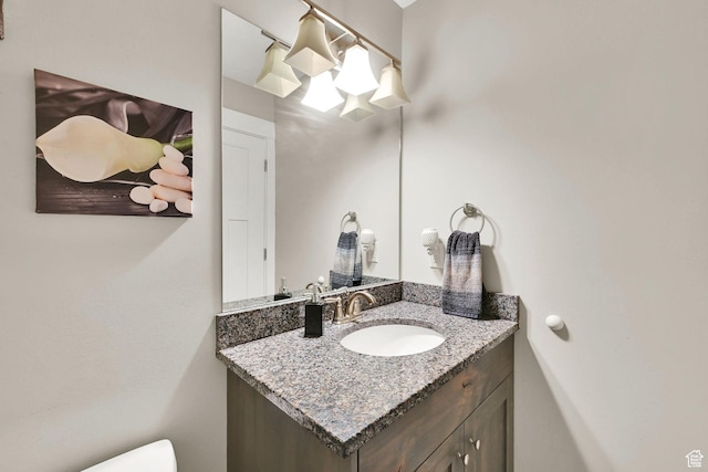 2466 W 3375 S, West Haven, UT 84401 - half bathroom featuring toilet and vanity