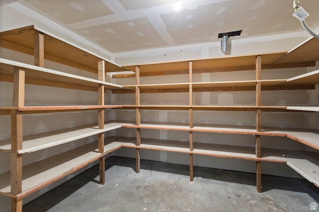 view of storage