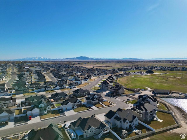 3457 W Blue Crane Dr N, Clinton, UT 84015 - view of property location featuring nearby suburban area and a mountain backdrop