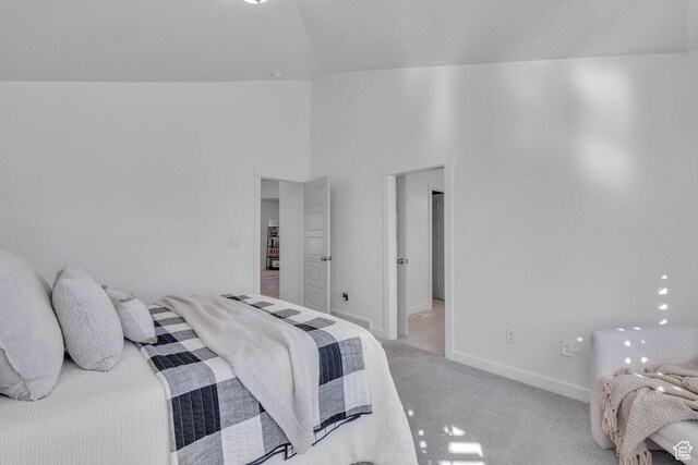 3457 W Blue Crane Dr N, Clinton, UT 84015 - bedroom featuring light colored carpet and baseboards