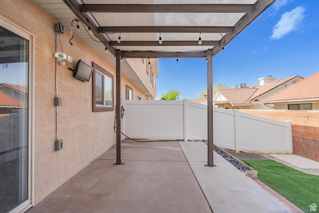 1301 W Indian Hills Dr Unit 59, St George, UT 84770 - view of patio / terrace featuring a fenced backyard