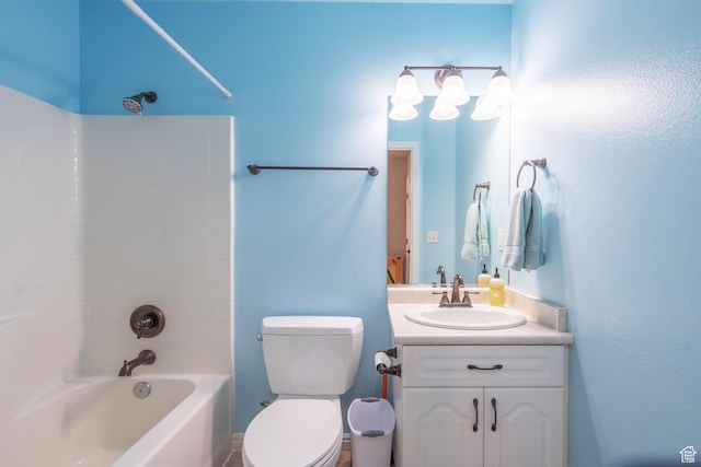 1301 W Indian Hills Dr Unit 59, St George, UT 84770 - full bath featuring shower / bathing tub combination, vanity, and toilet
