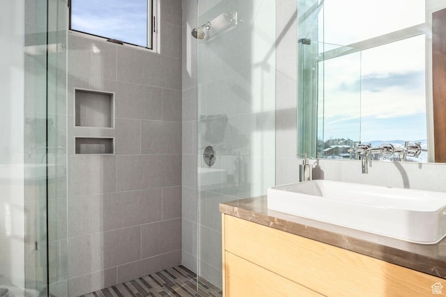 2908 W Deer Pointe Dr, Heber City, UT 84032 - full bath featuring vanity and a shower stall