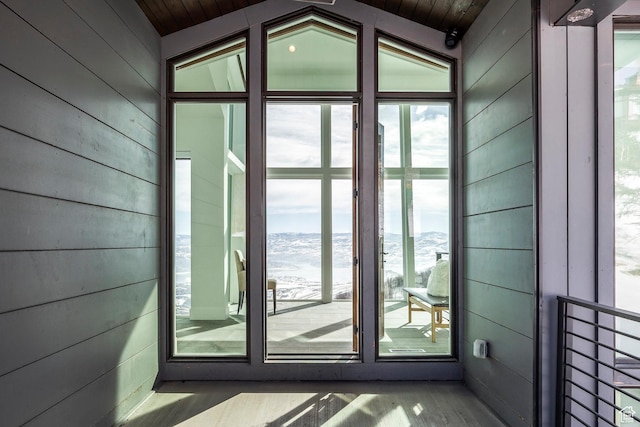 2908 W Deer Pointe Dr, Heber City, UT 84032 - doorway to property featuring a mountain view