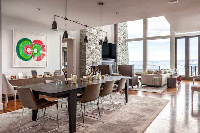 2908 W Deer Pointe Dr, Heber City, UT 84032 - dining room with wood finished floors