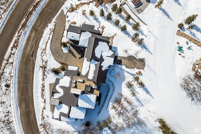 2908 W Deer Pointe Dr, Heber City, UT 84032 - view of snowy aerial view