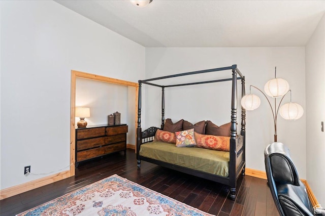 3594 E 3800 S, Salt Lake City, UT 84109 - bedroom with wood-type flooring and baseboards