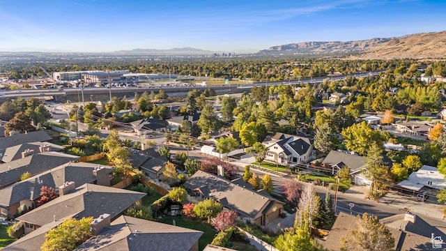 3594 E 3800 S, Salt Lake City, UT 84109 - birds eye view of property featuring a residential view and a mountain view