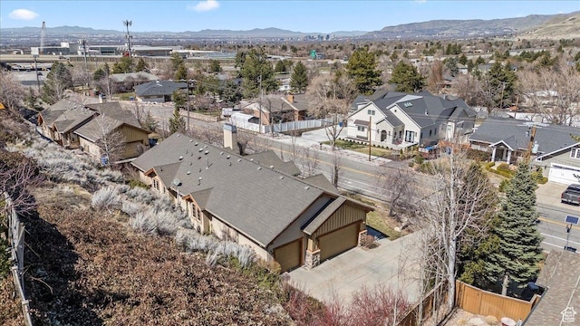 3594 E 3800 S, Salt Lake City, UT 84109 - drone / aerial view with a mountain view and a residential view
