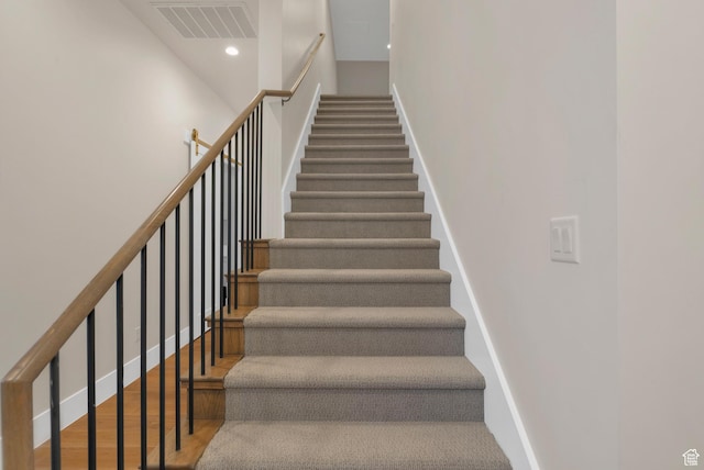 775 W 1300 S, Hurricane, UT 84737 - stairway with wood finished floors, recessed lighting, and baseboards