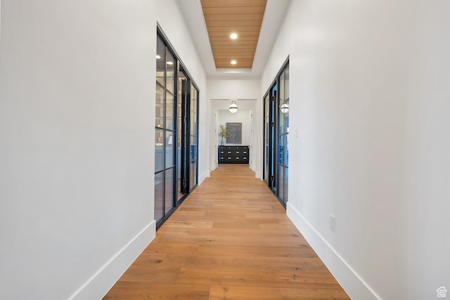 775 W 1300 S, Hurricane, UT 84737 - corridor with recessed lighting, baseboards, and light wood-type flooring