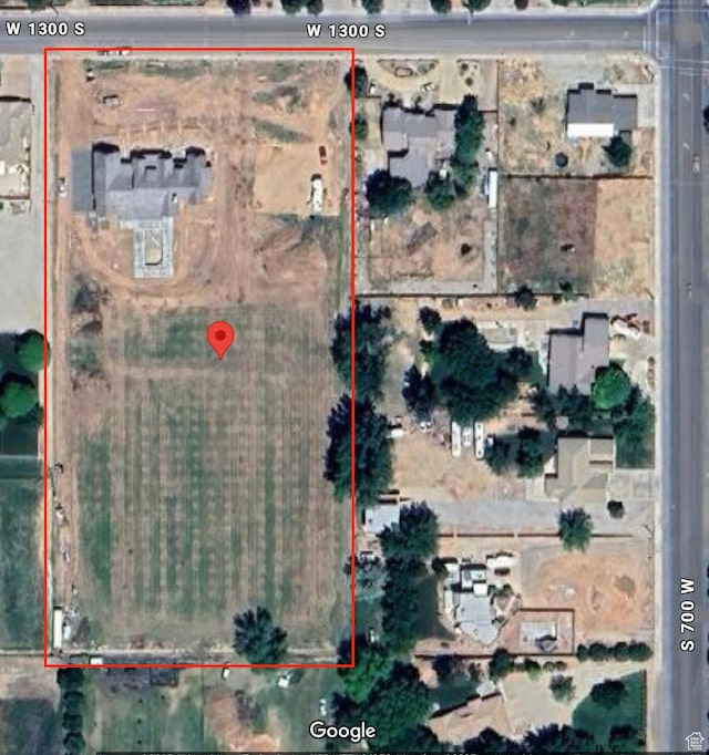 775 W 1300 S, Hurricane, UT 84737 - map / location with property boundaries highlighted