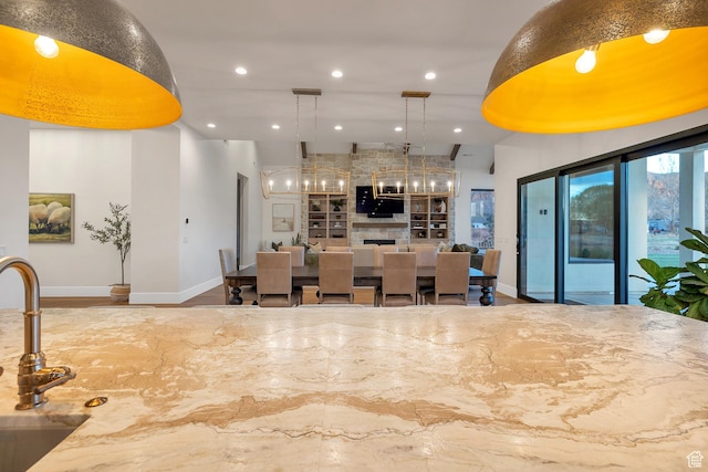 775 W 1300 S, Hurricane, UT 84737 - building lobby with recessed lighting and a sink
