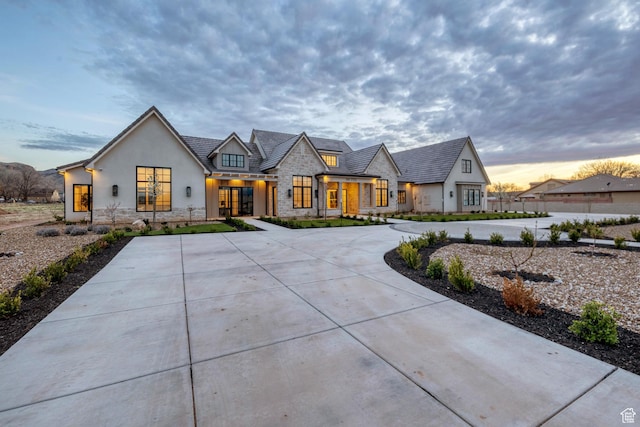 775 W 1300 S, Hurricane, UT 84737 - view of front of property with stone siding and stucco siding
