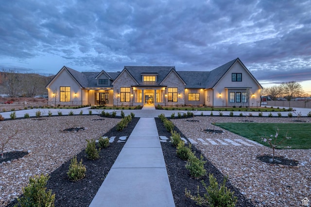 775 W 1300 S, Hurricane, UT 84737 - view of front of home with stucco siding and stone siding