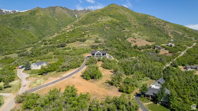 131 S Meadow Dr Unit 20, Springville, UT 84663 - drone / aerial view featuring a mountain view