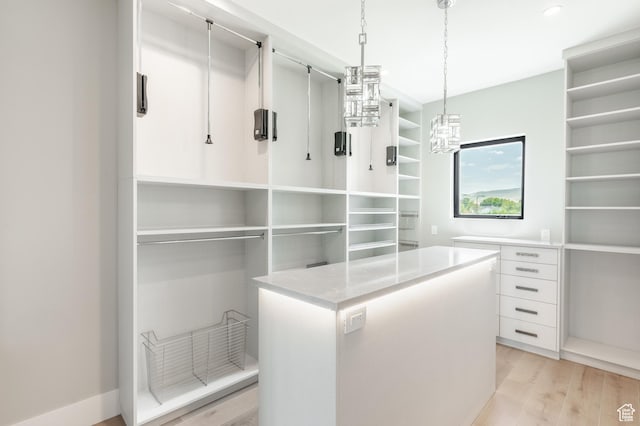 131 S Meadow Dr Unit 20, Springville, UT 84663 - walk in closet featuring light wood-style flooring