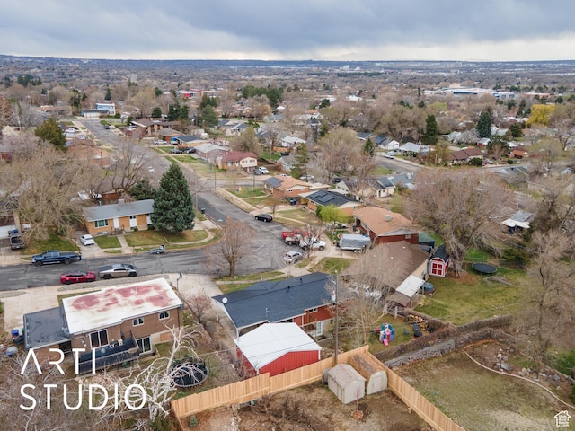 1454 E Harrop St, Ogden, UT 84404 - aerial view featuring a residential view