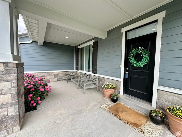 2685 E White Birch Dr, Eagle Mountain, UT 84005 - property entrance with covered porch