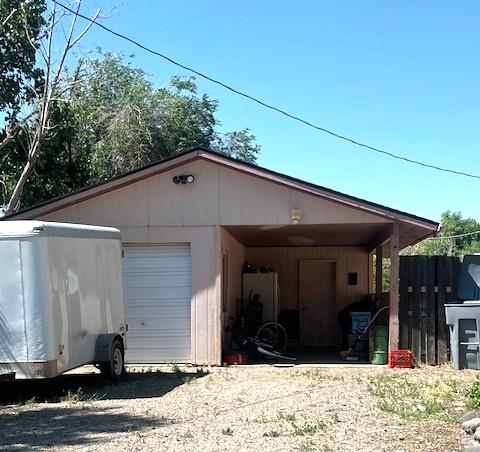 316 W 500 N, Beaver, UT 84713 - garage featuring a detached garage