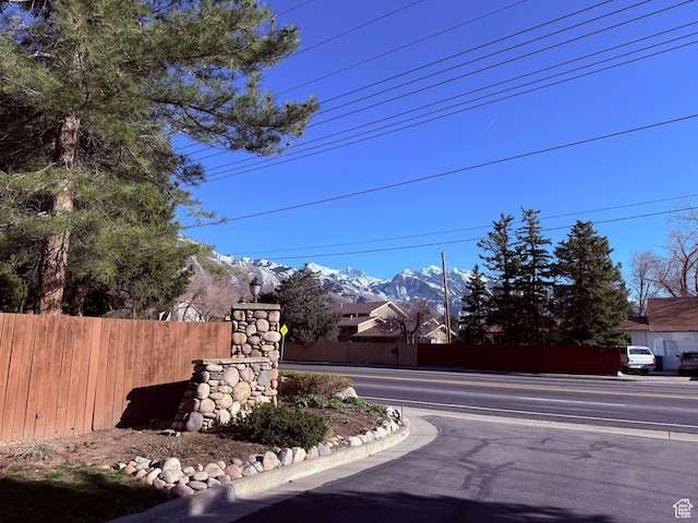 6991 S Canyon Pines Cir E, Cottonwood Heights, UT 84121 - view of road with a mountain view