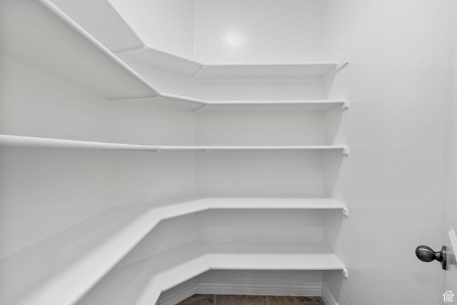 view of pantry