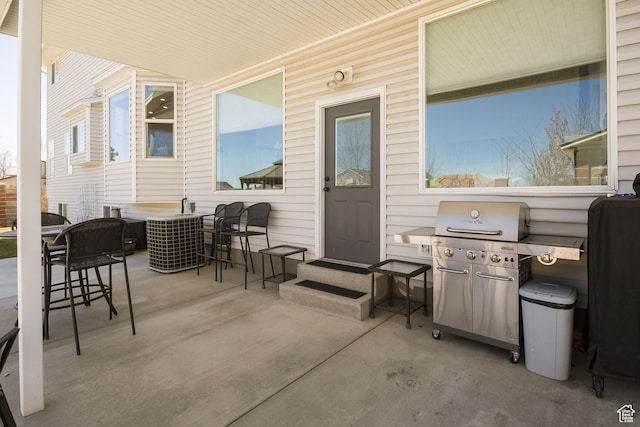 414 S 3130 W, Vernal, UT 84078 - view of patio with entry steps and area for grilling