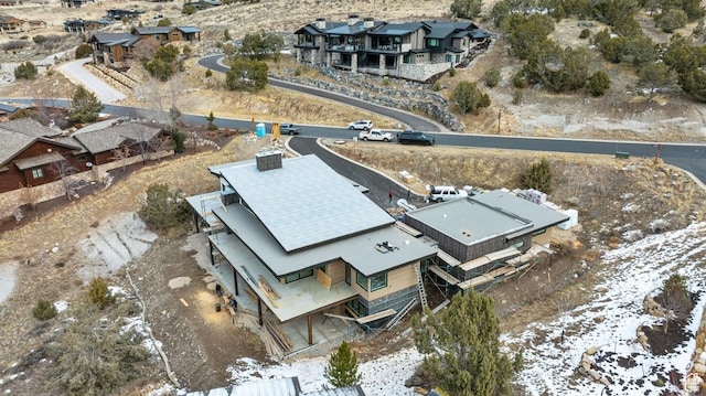 2220 E Flat Top Mountain Dr, Heber City, UT 84032 - aerial perspective of suburban area