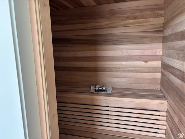 2220 E Flat Top Mountain Dr, Heber City, UT 84032 - relaxing sauna with wood walls and wooden ceiling