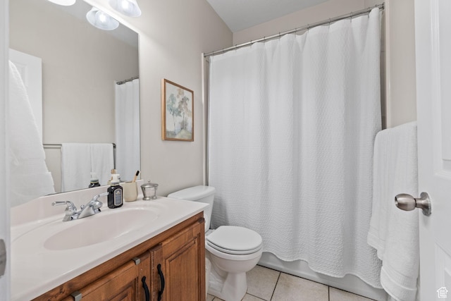 6208 W Bull River Rd, Highland, UT 84003 - full bath featuring tile patterned flooring, toilet, and vanity