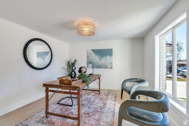 881 S 635 W, Orem, UT 84058 - office area featuring plenty of natural light, baseboards, and wood finished floors