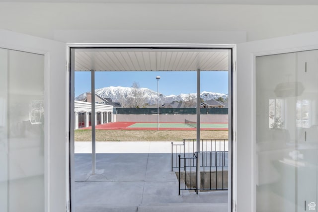 881 S 635 W, Orem, UT 84058 - doorway with a mountain view and plenty of natural light