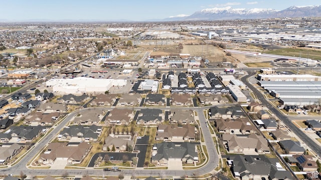 1886 S 830 W Unit D, Syracuse, UT 84075 - bird's eye view featuring a residential view and a mountain view