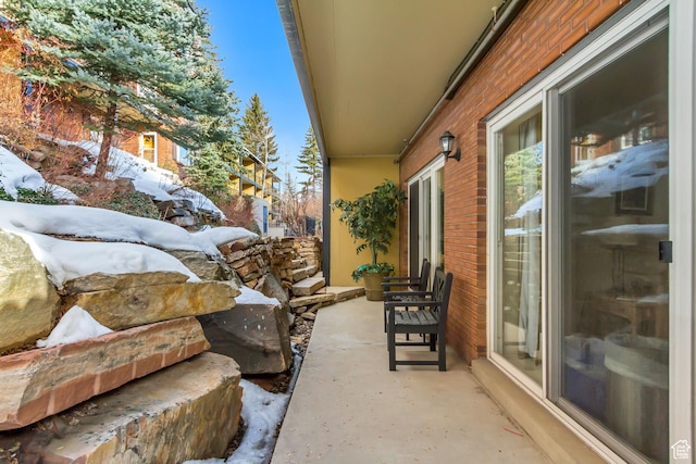 255 Main St Unit A2, Park City, UT 84060 - balcony featuring a patio area